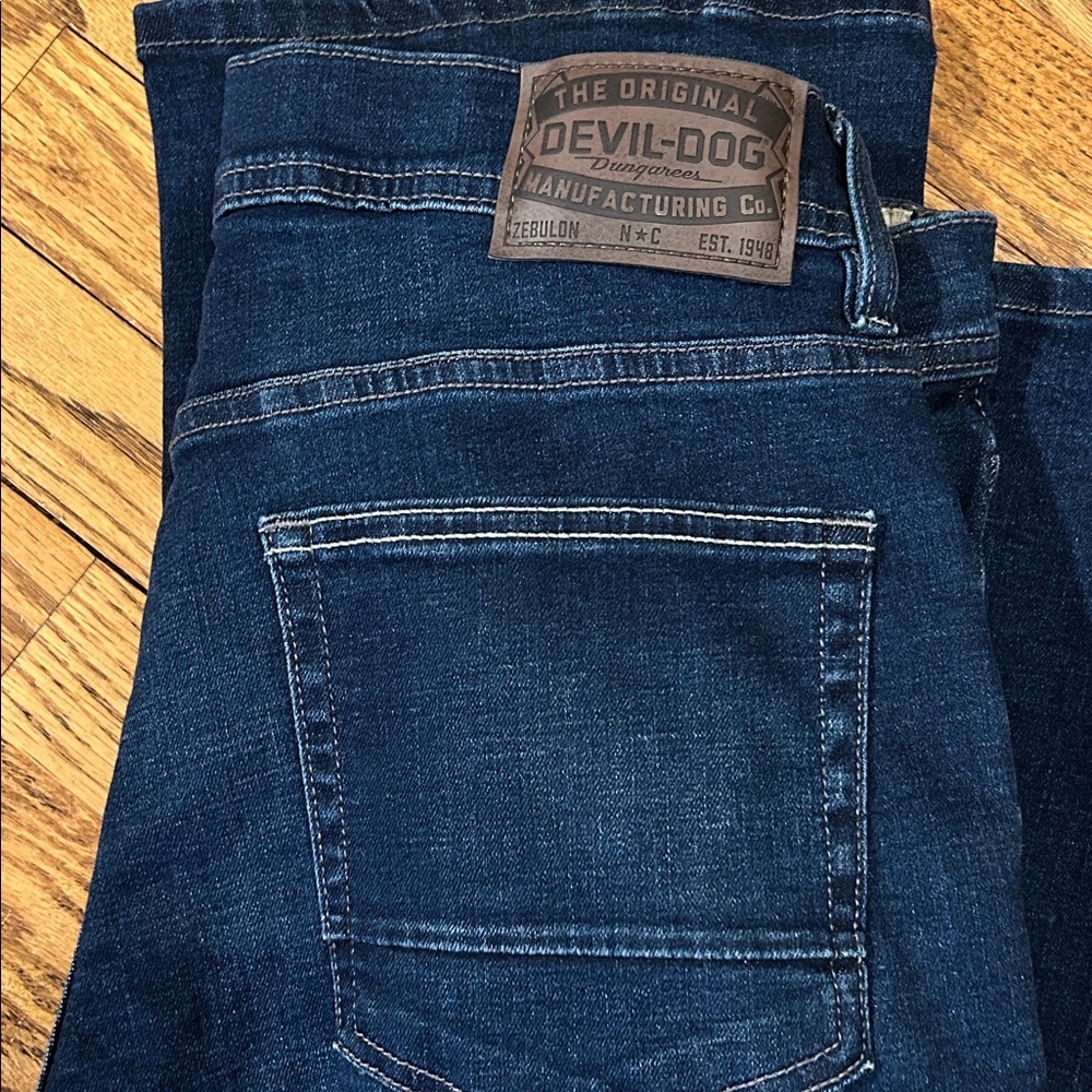 Devil Dog Relaxed Bootcut Jeans